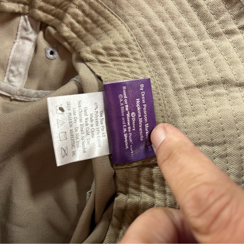 Disney’s Winnie the Pooh bucket hat once size fits all